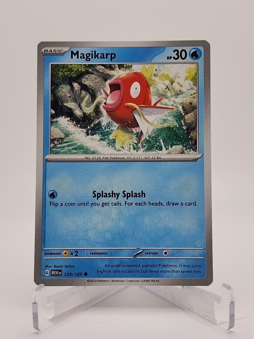 129/165 Magikarp  Pokémon TGC Scarlet & Violet - 151