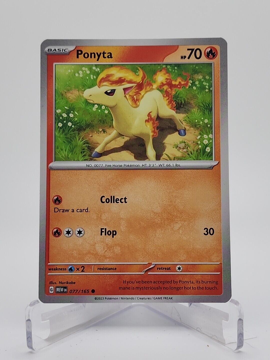 77/165 Ponyta  Pokémon TGC Scarlet & Violet - 151