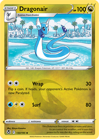 Dragonair  130/195 Pokémon TCG Silver Tempest