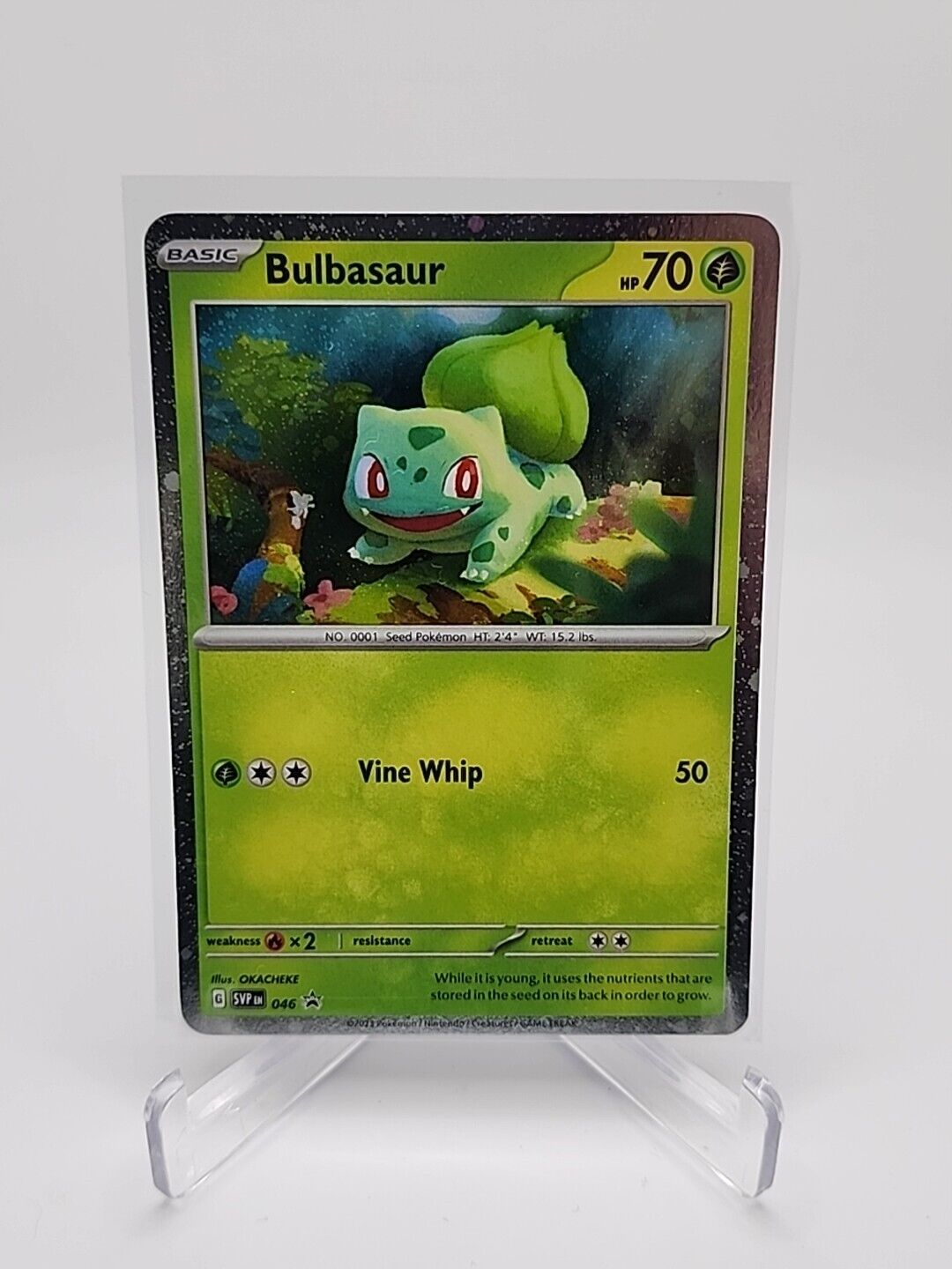 46/100 Bulbasaur Black Star Promo  Pokémon TCG Scarlet & Violet - 151