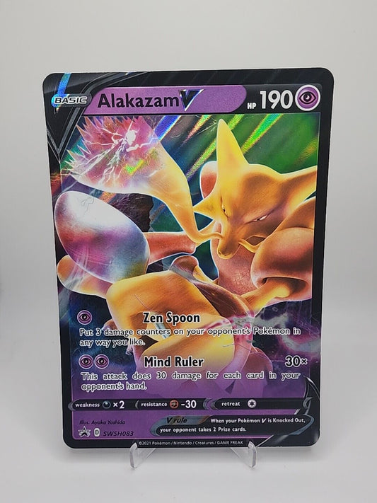 Alakazam V [Jumbo]  SWSH083 Pokémon TCG  - Jumbo Card