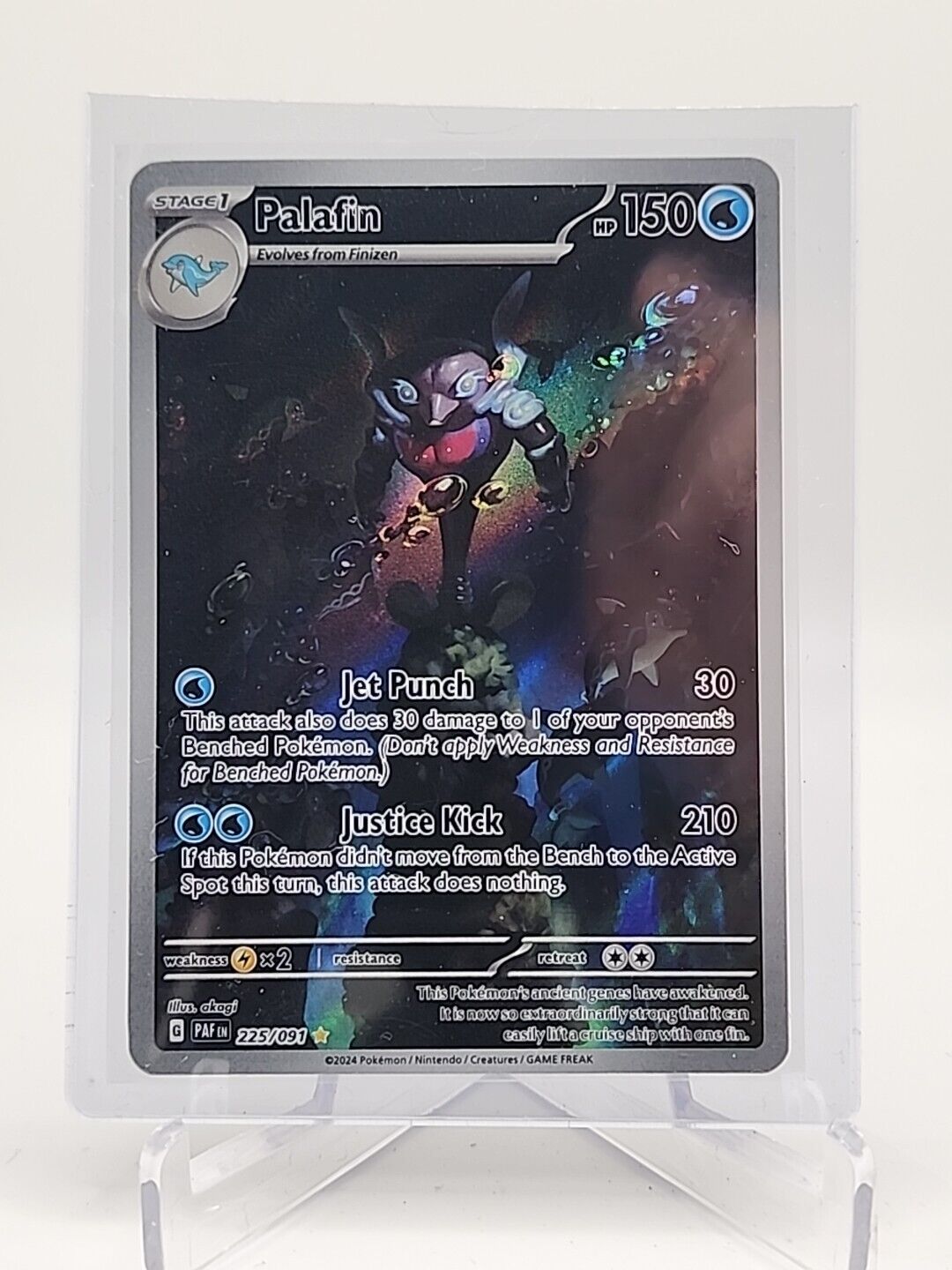 Palafin  225/91 Pokémon TCG Paldean Fates