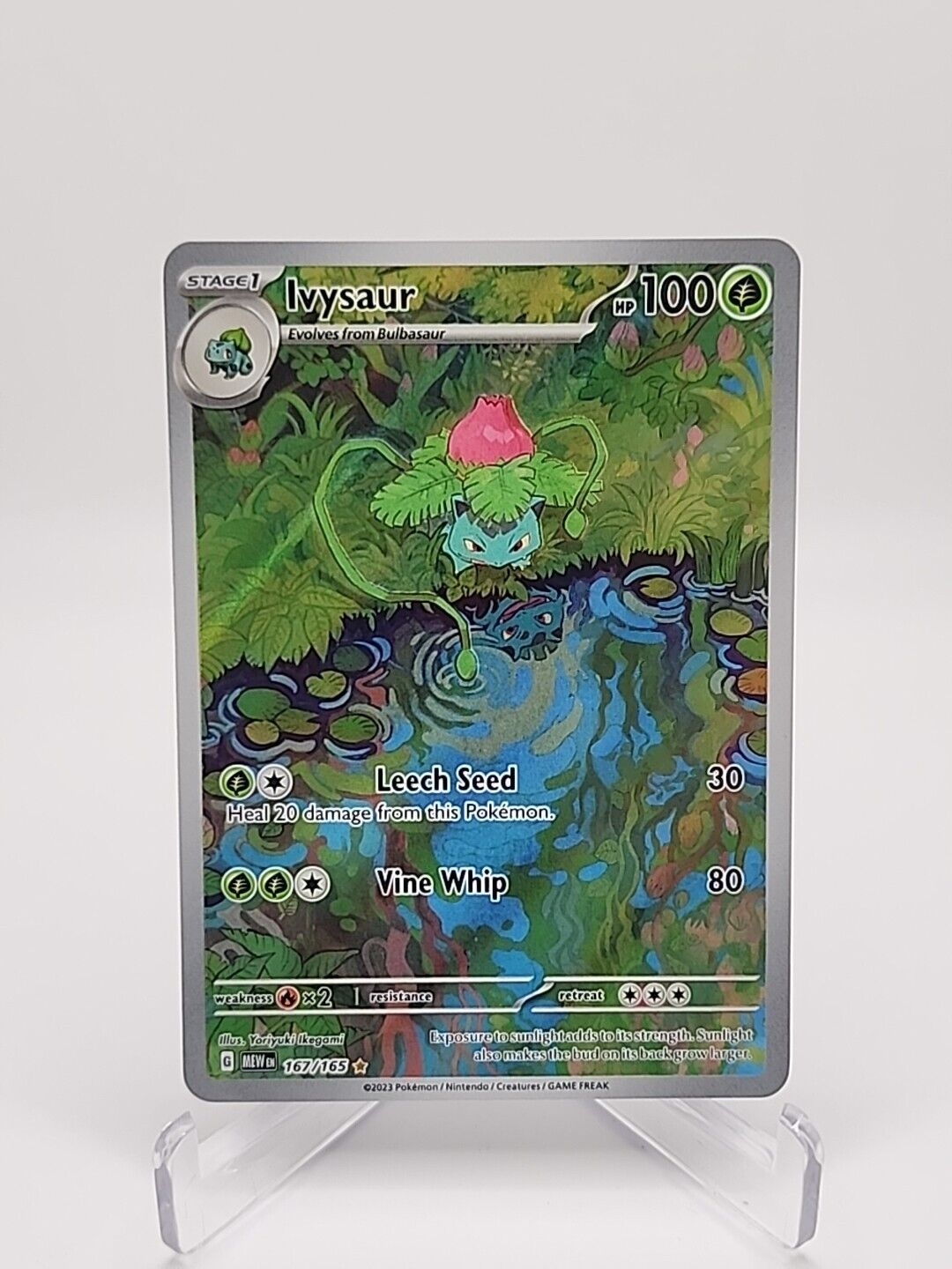 167/165 Ivysaur Pokémon TCG Scarlet & Violet - 151