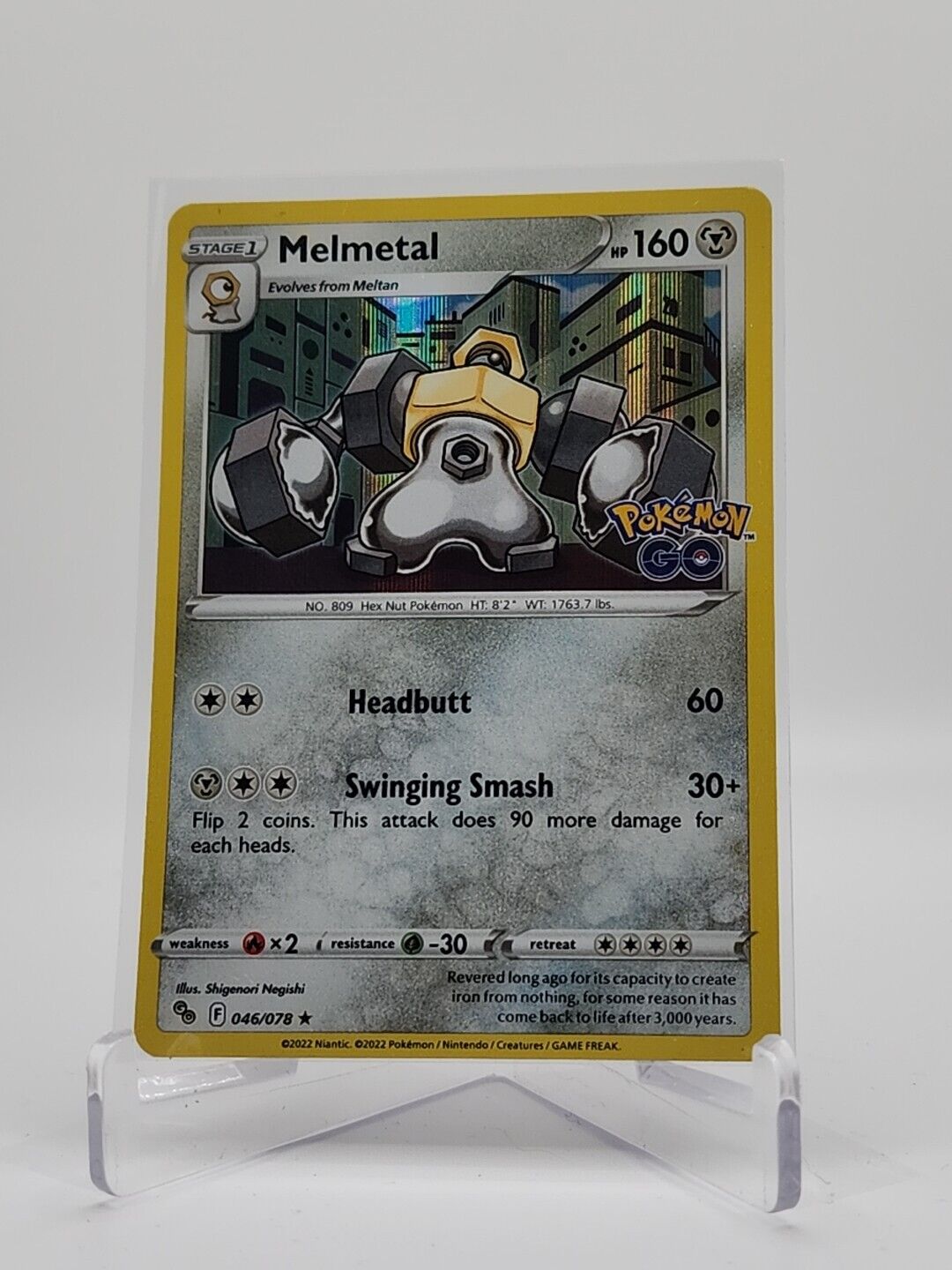 Melmetal [Holo] 46/78 Pokémon TGC Pokemon Go