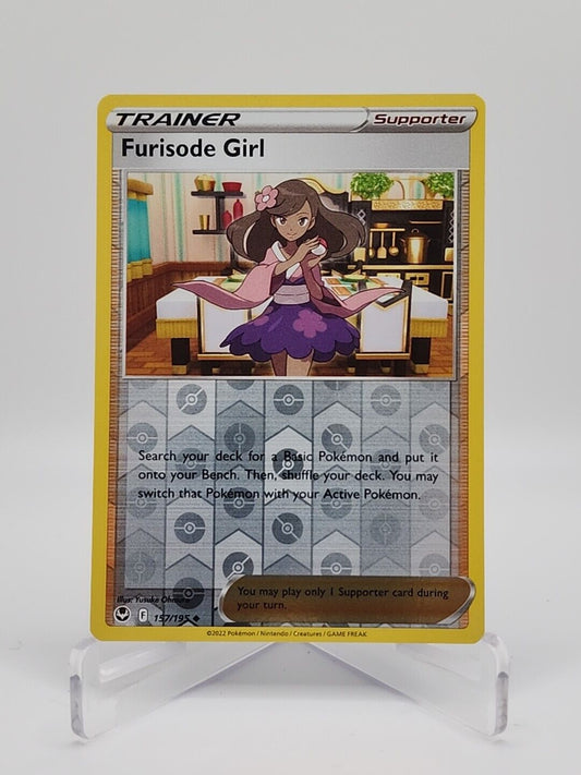 Furisode Girl [Reverse Holo]  157/195 Pokémon TCG Silver Tempest