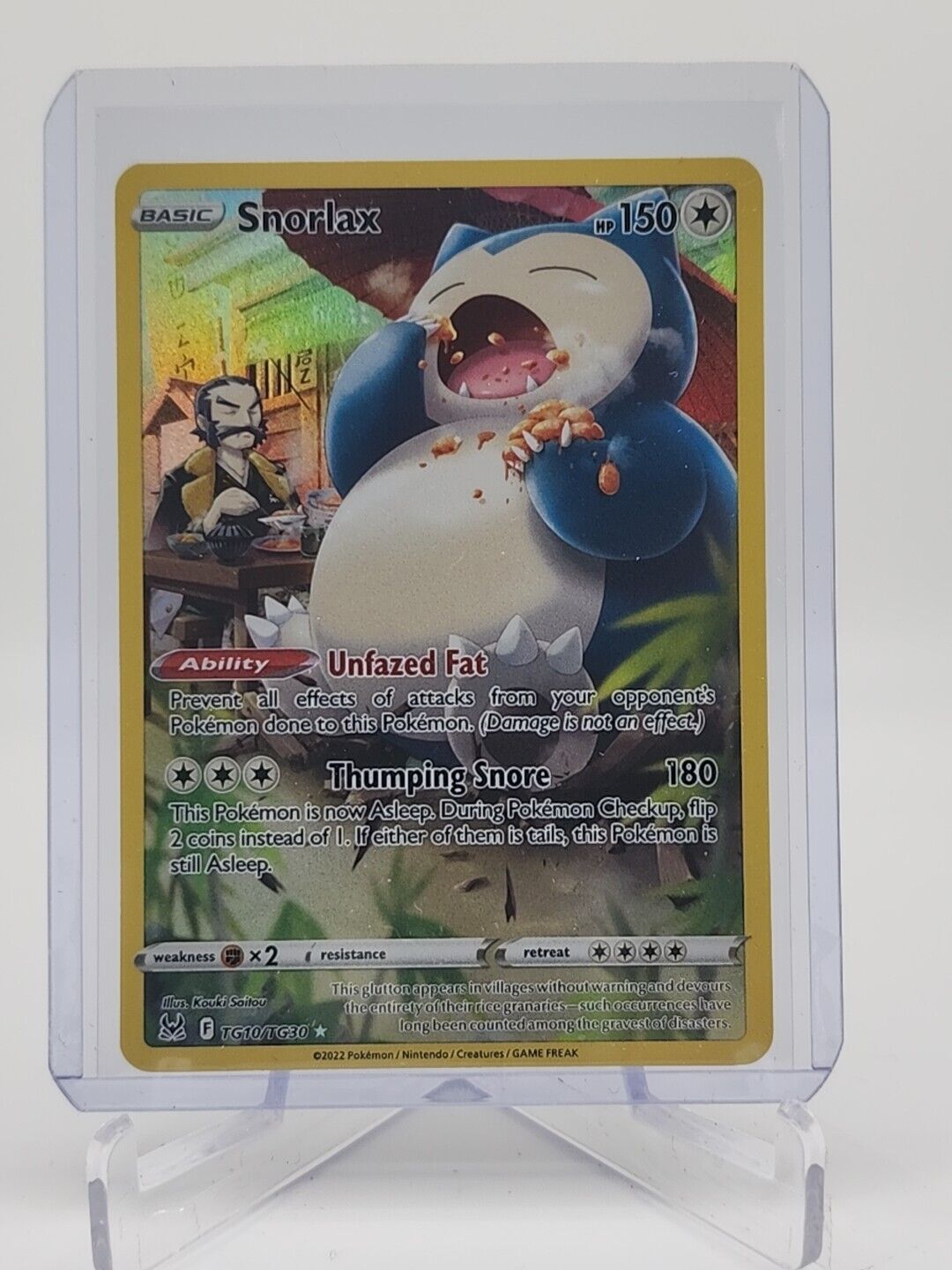 Snorlax  TG10/196 Pokémon TCG Lost Origin