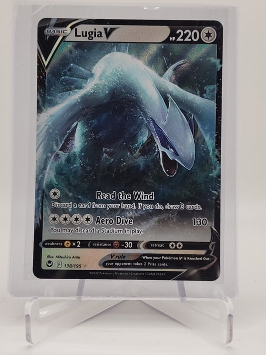 Lugia V  138/195 Pokémon TCG Silver Tempest