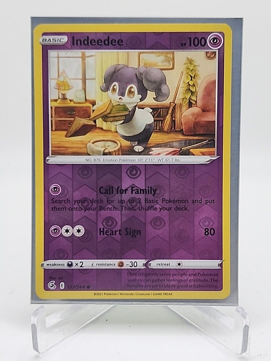 Indeedee [Reverse Holo]  127/264 Pokémon TCG Fusion Strike