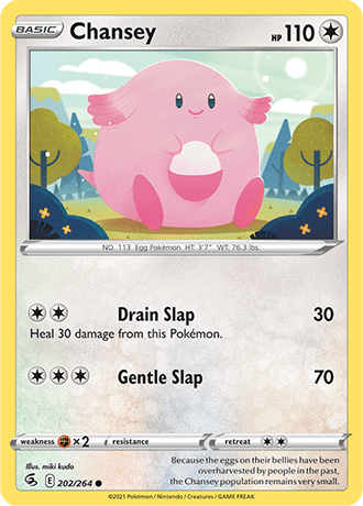 Chansey  202/264 Pokémon TCG Fusion Strike