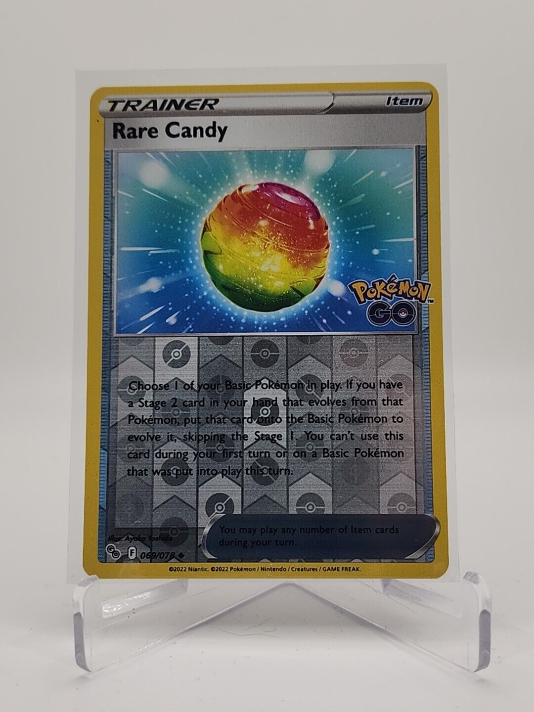 Rare Candy [Reverse Holo] 69/78 Pokémon TGC Pokemon Go