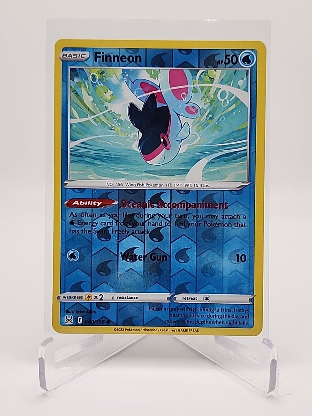 Finneon [Reverse Holo]  40/196 Pokémon TCG Lost Origin