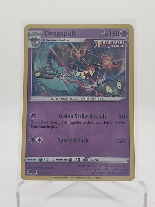 Dragapult [Holo] 130/264 Pokémon TGC Fusion Strike