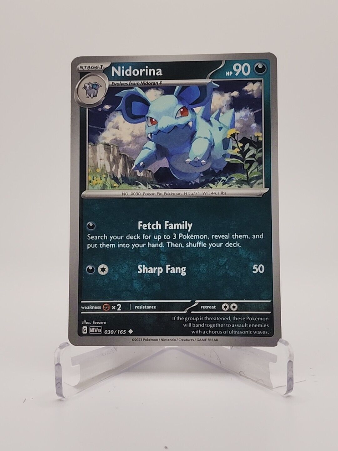 30/165 Nidorina  Pokémon TGC Scarlet & Violet - 151