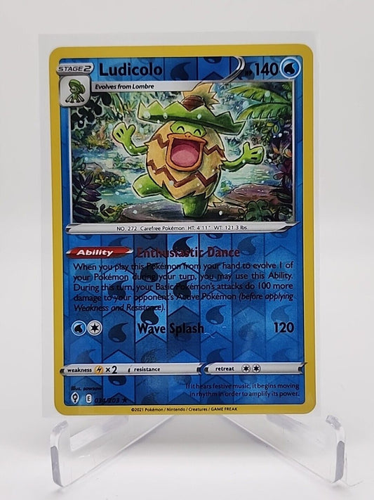 Ludicolo [Reverse Holo]  34/203 Pokémon TCG Evolving Skies