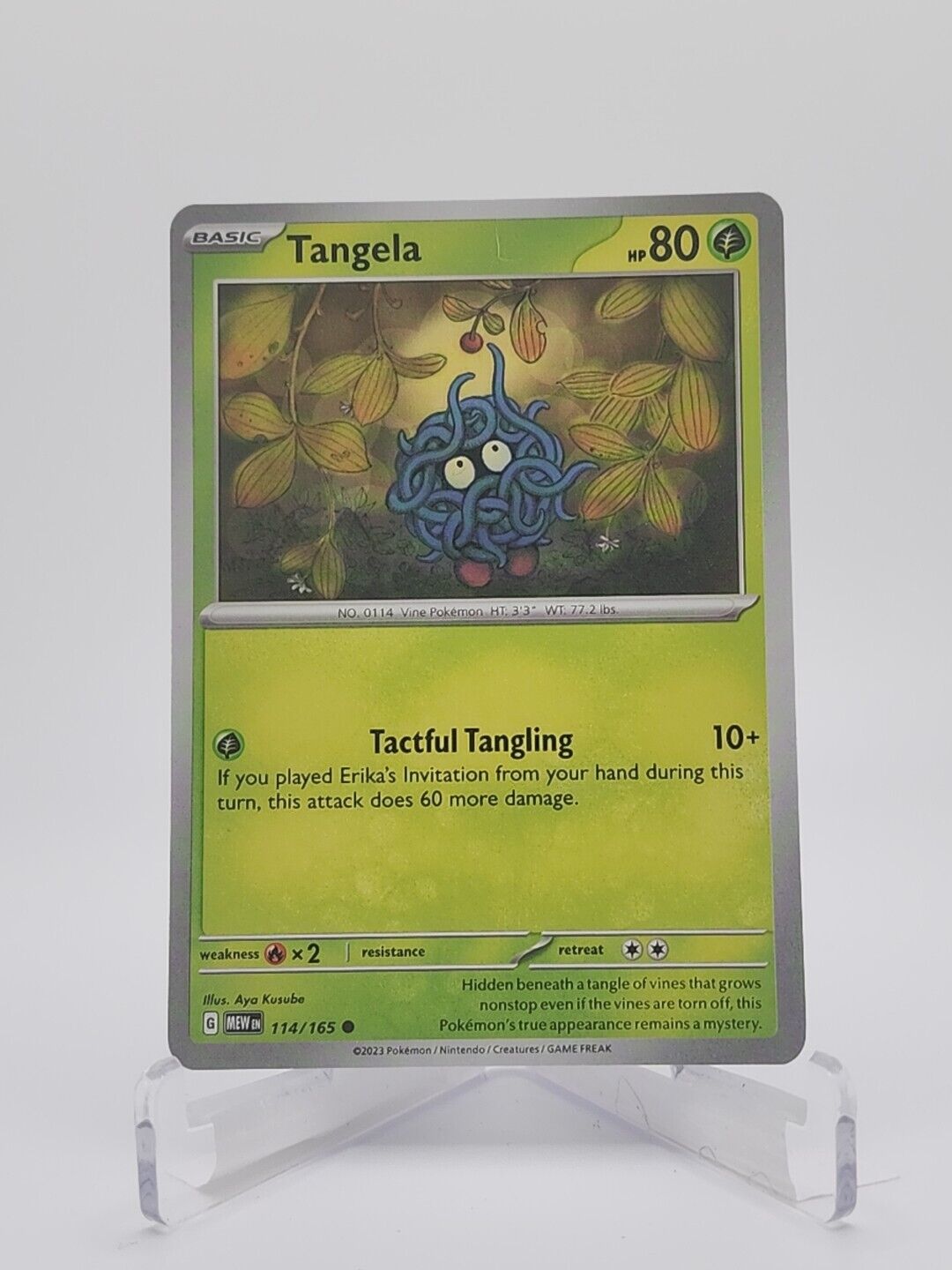 114/165 Tangela  Pokémon TGC Scarlet & Violet - 151