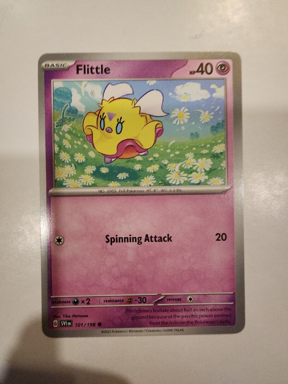 Flittle 101/198 Pokémon TGC Scarlet & Violet