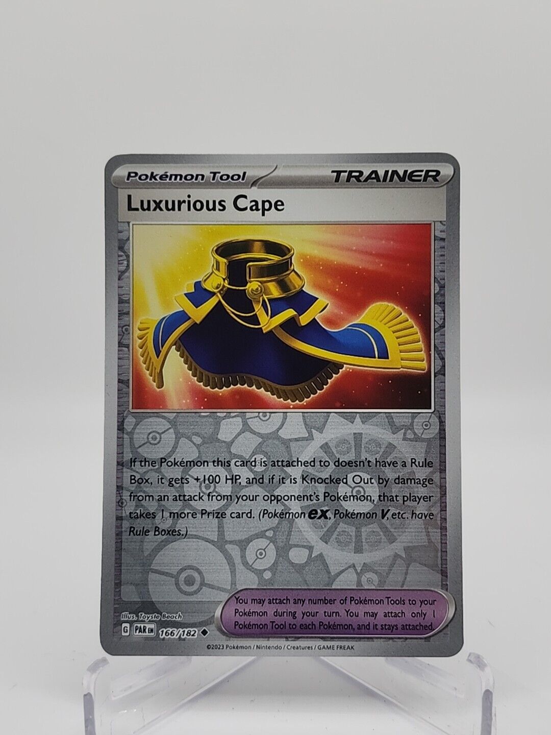 Luxurious Cape [Reverse Holo]  166/182 Pokémon TCG Paradox Rift