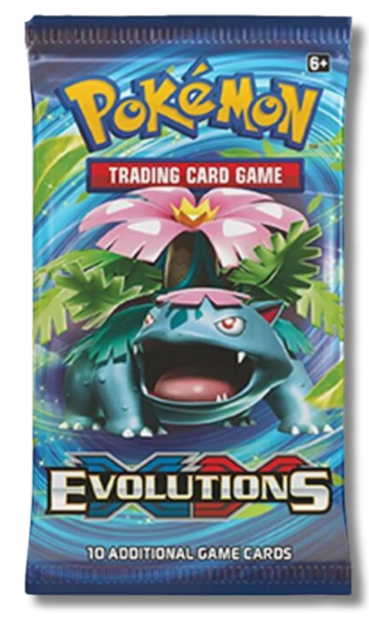 Pokémon TCG -  XY Evolutions Booster Pack (Sealed) Mega Venusaur Pack Art