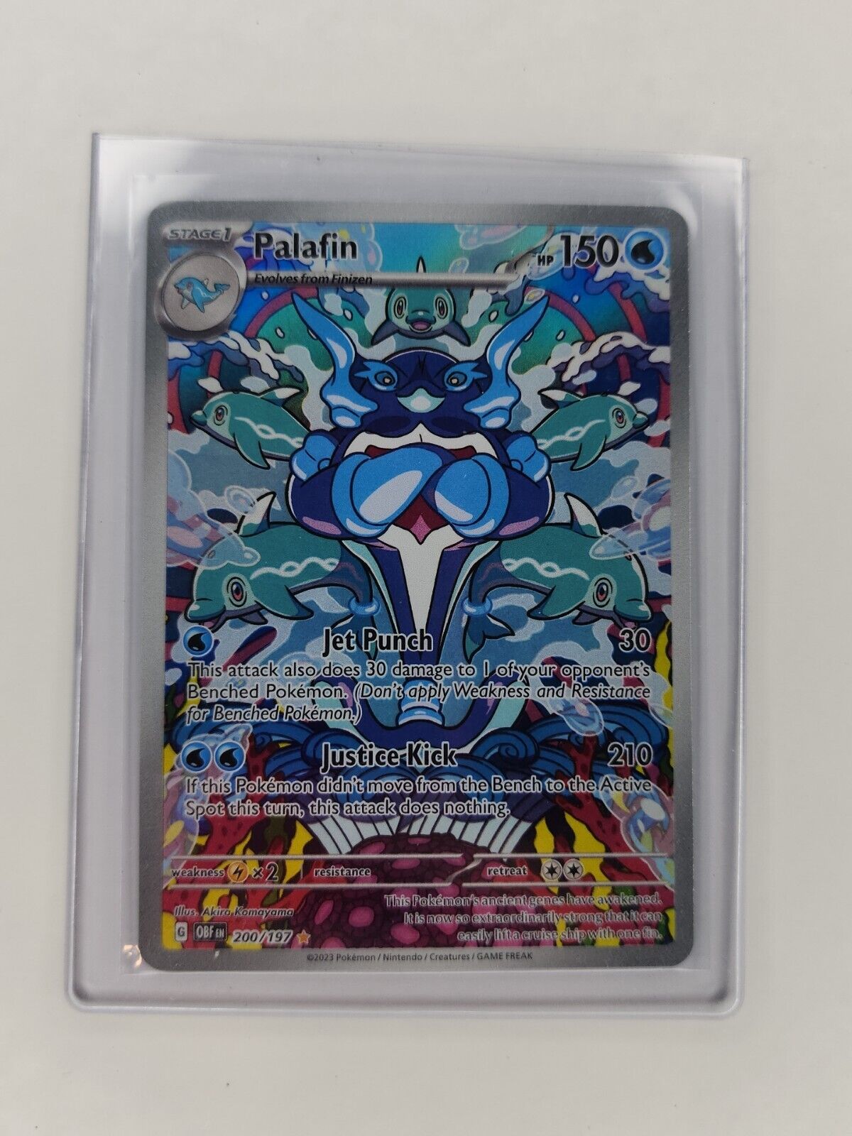 Palafin 200/197 Pokémon TGC Obsidian Flames