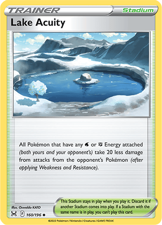 Lake Acuity  160/196 Pokémon TCG Lost Origin