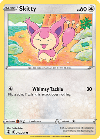 Skitty  210/264 Pokémon TCG Fusion Strike