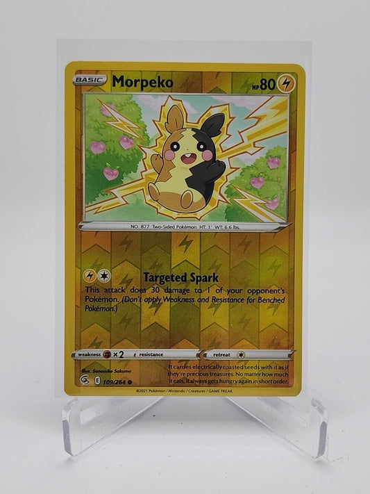 Morpeko [Reverse Holo]  109/264 Pokémon TCG Fusion Strike