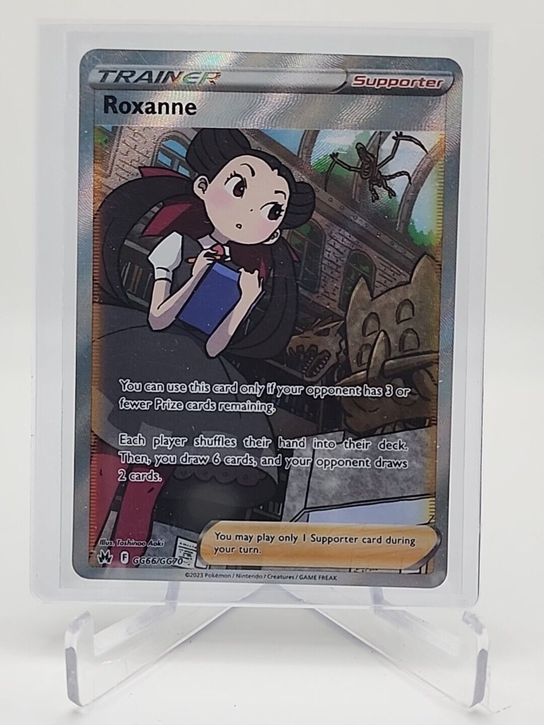 Roxanne  GG66/159 Pokémon TCG Crown Zenith