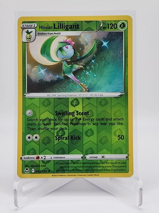 Hisuian Lilligant [Reverse Holo]  10/195 Pokémon TCG Silver Tempest