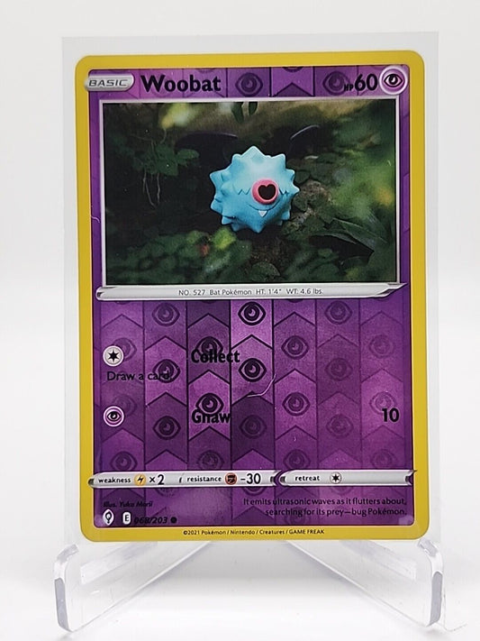 Woobat [Reverse Holo]  68/203 Pokémon TCG Evolving Skies