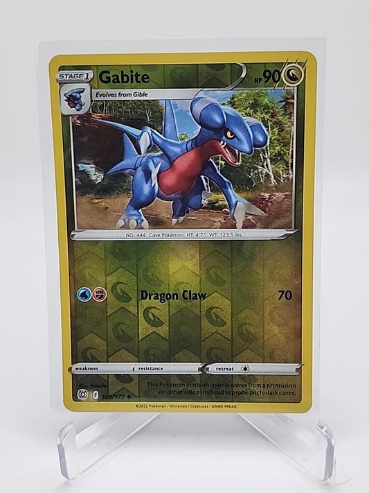 Gabite [Reverse Holo]  108/172 Pokémon TCG Brilliant Stars