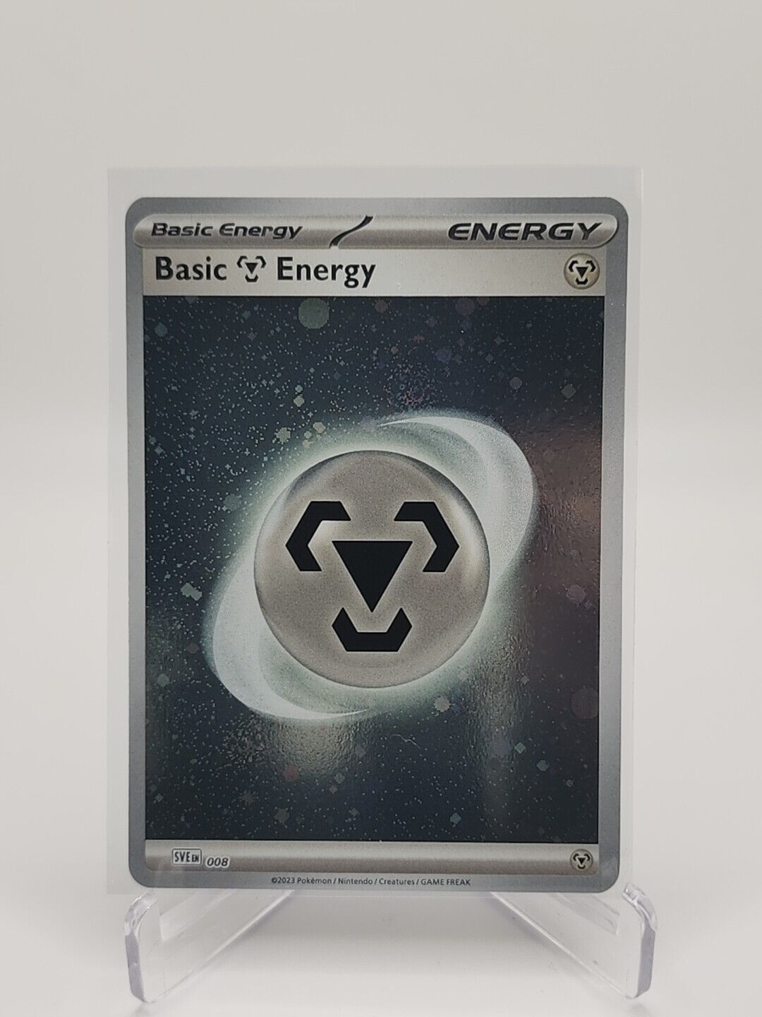 #008 Basic Metal Energy [Holo] Pokémon TCG Scarlet & Violet - 151