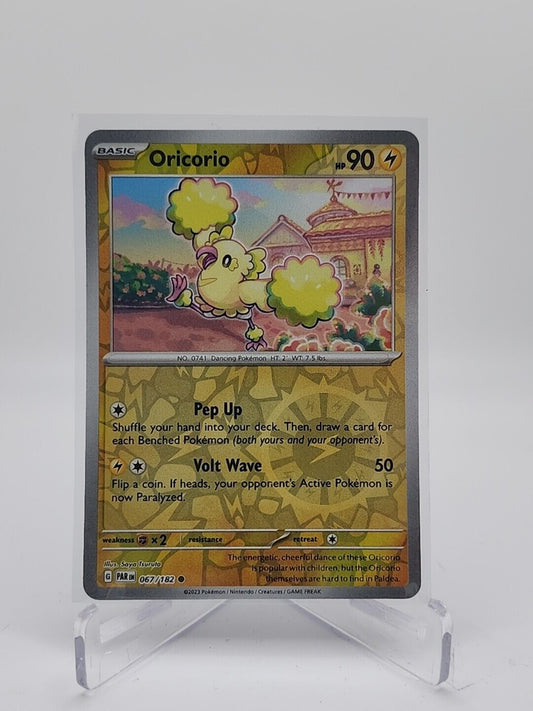 Oricorio [Reverse Holo]  67/182 Pokémon TCG Paradox Rift