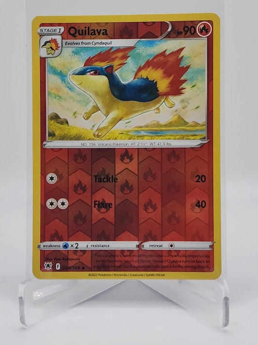 Quilava [Reverse Holo]  24/189 Pokémon TCG Astral Radiance