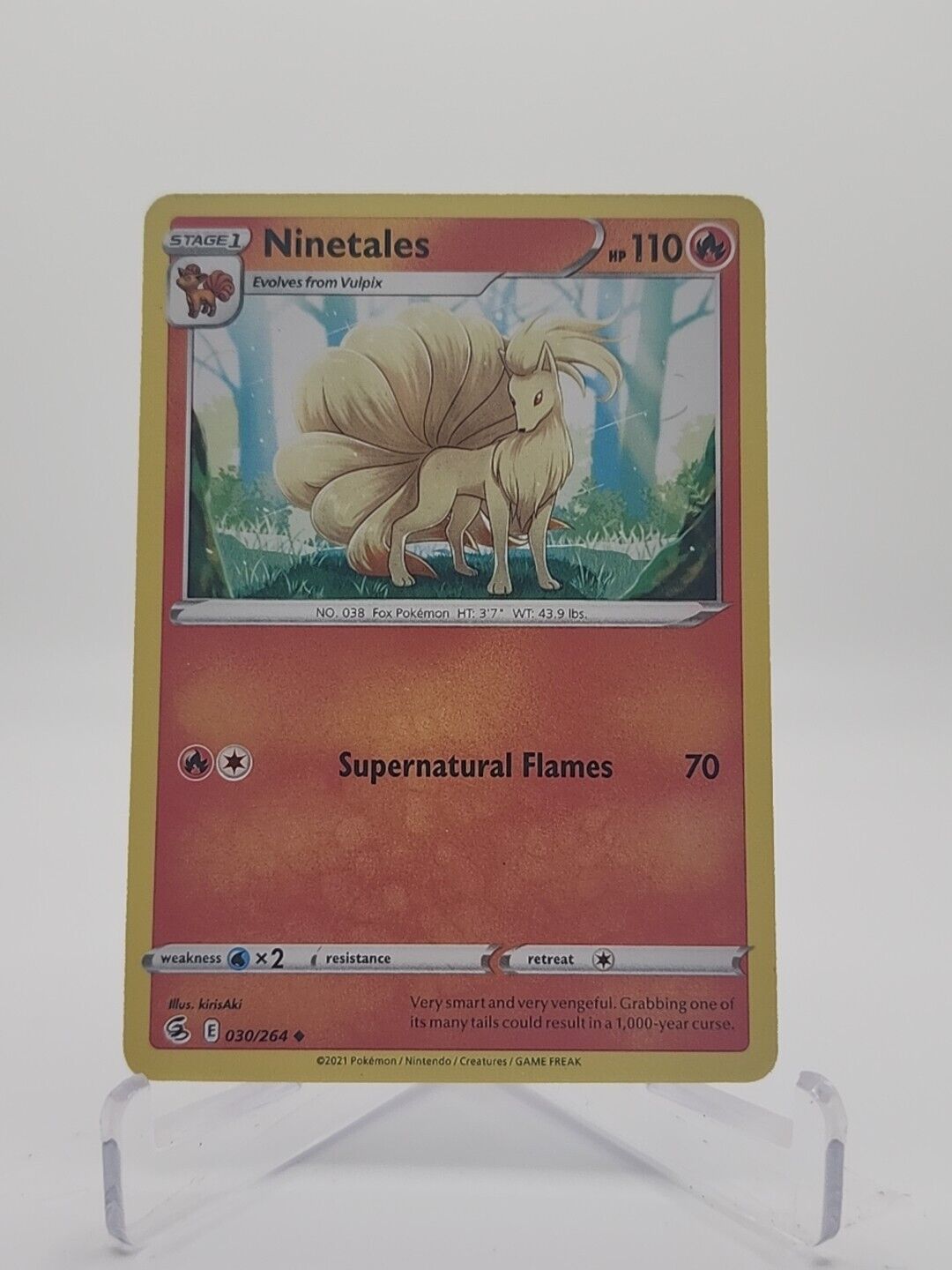 Ninetales 30/264 Pokémon TGC Fusion Strike