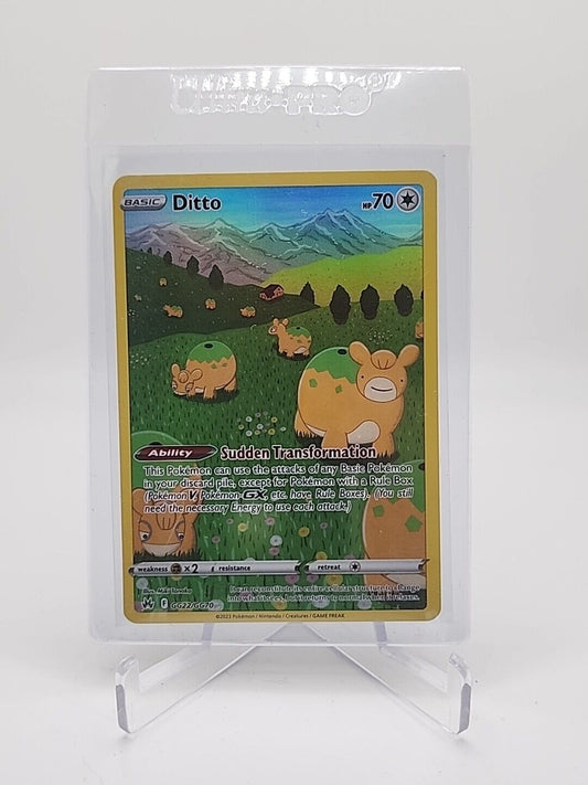 Ditto GG22/GG70 Pokémon TGC Crown Zenith