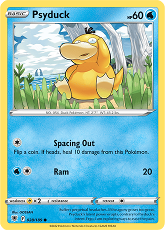 Psyduck  28/189 Pokémon TCG Astral Radiance