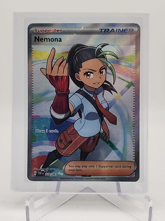 Nemona  229/91 Pokémon TCG Paldean Fates