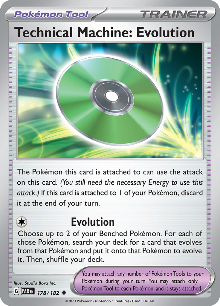 Evolution  178/182 Pokémon TCG Paradox Rift