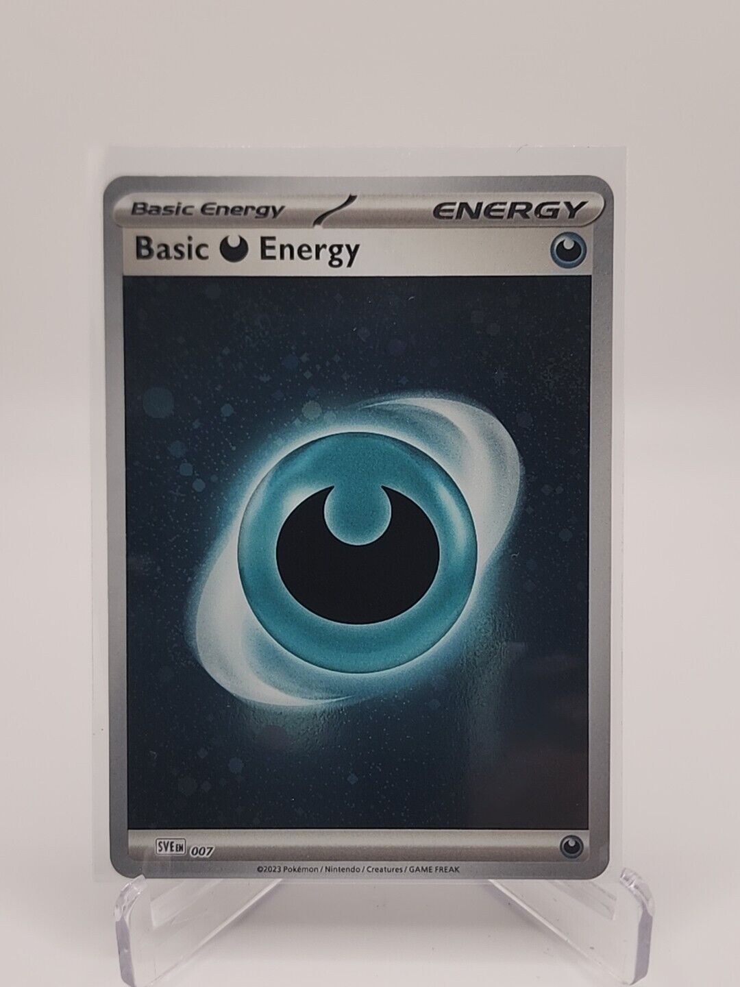 #007 Basic Darkness Energy [Holo] Pokémon TCG Scarlet & Violet - 151