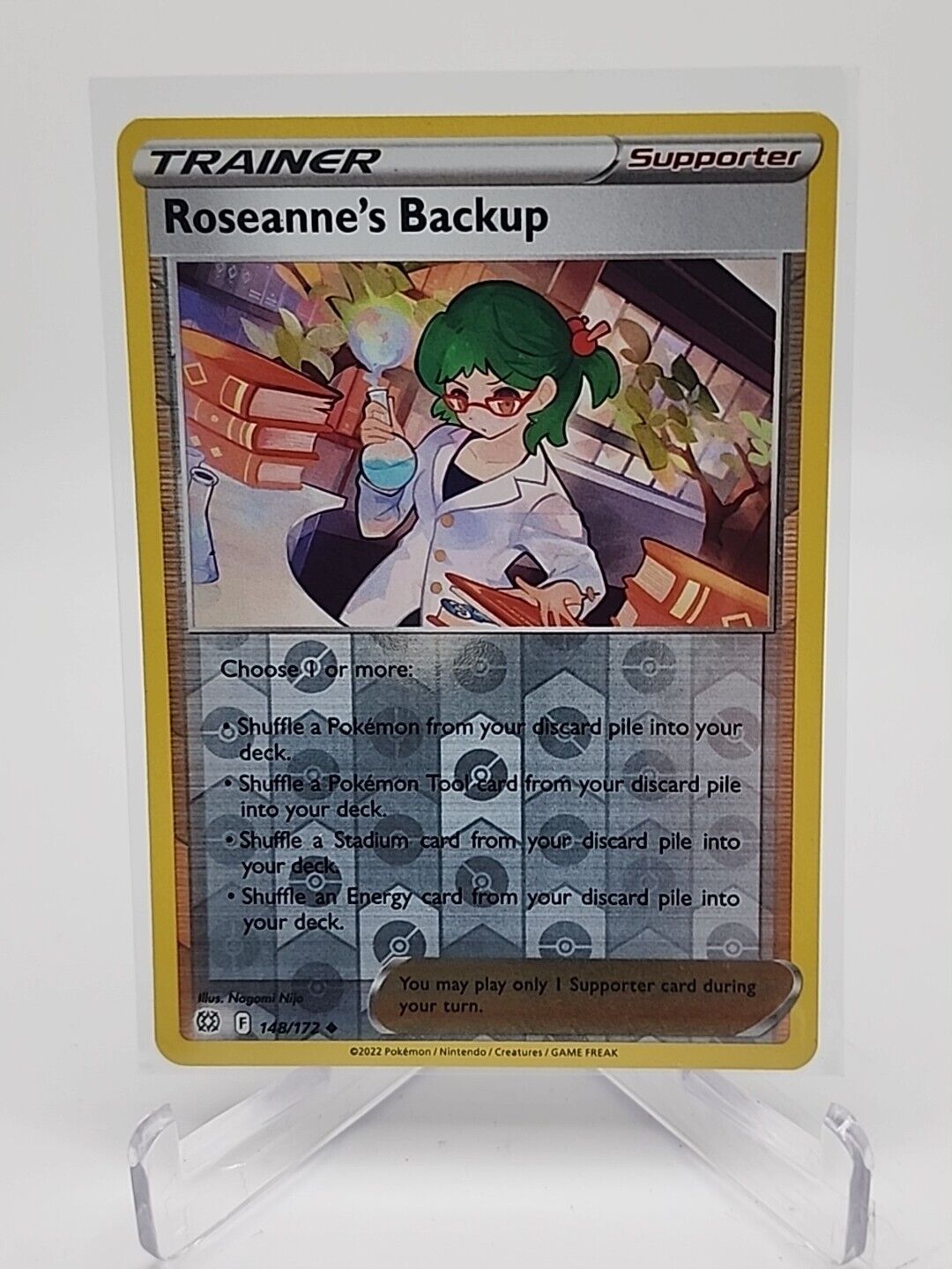 Roseanne's Backup [Reverse Holo]  148/172 Pokémon TCG Brilliant Stars