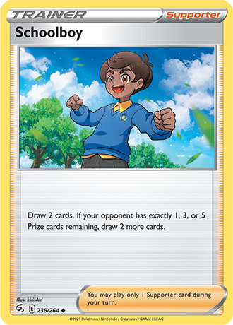 Schoolboy  238/264 Pokémon TCG Fusion Strike