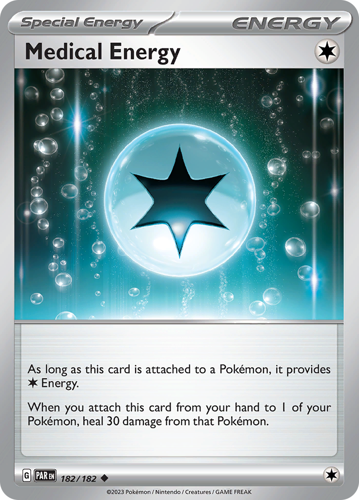 Medical Energy  182/182 Pokémon TCG Paradox Rift