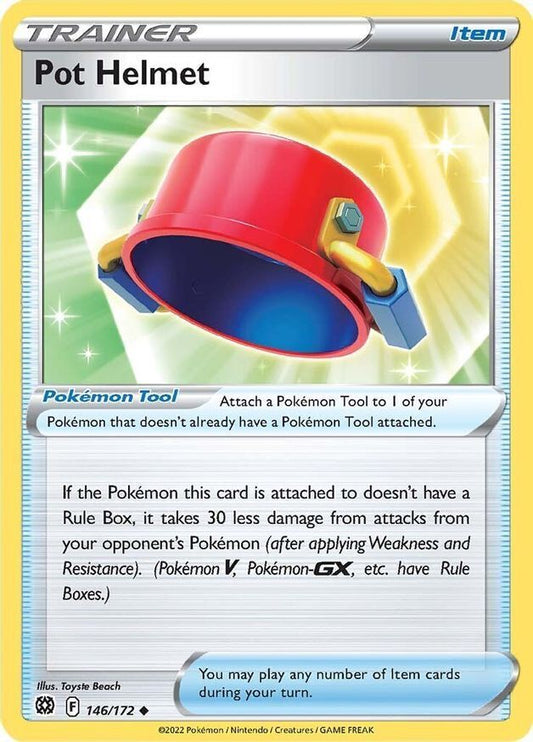 Pot Helmet  146/172 Pokémon TCG Brilliant Stars