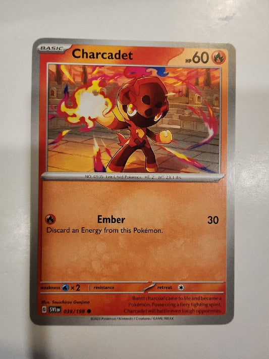 Charcadet 39/198 Pokémon TGC Scarlet & Violet