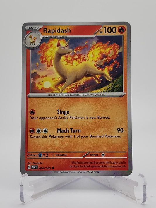 78/165 Rapidash  Pokémon TGC Scarlet & Violet - 151