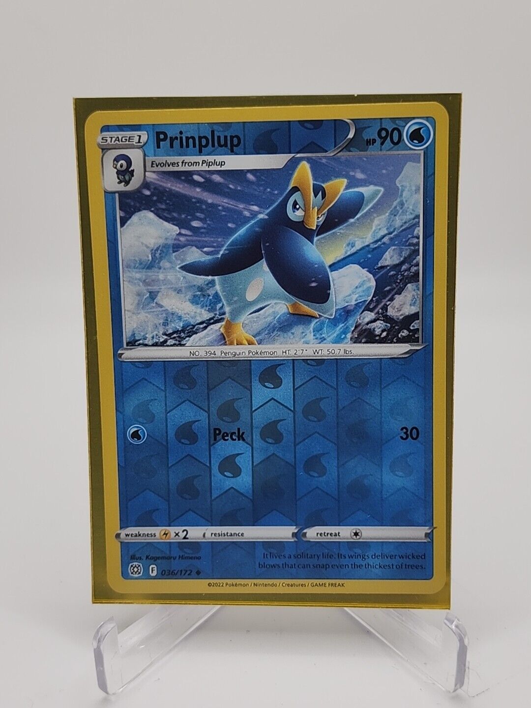 Prinplup [Reverse Holo]  36/172 Pokémon TCG Brilliant Stars