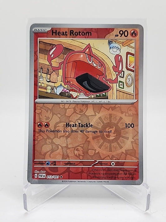 Heat Rotom [Reverse Holo]  13/91 Pokémon TCG Paldean Fates