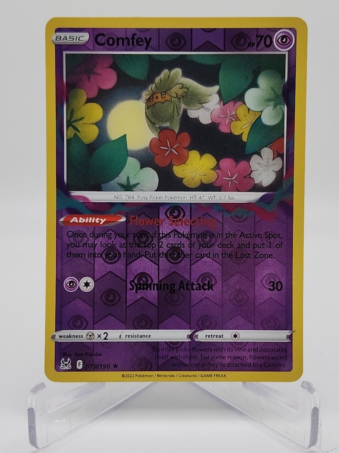 Comfey [Reverse Holo]  79/196 Pokémon TCG Lost Origin