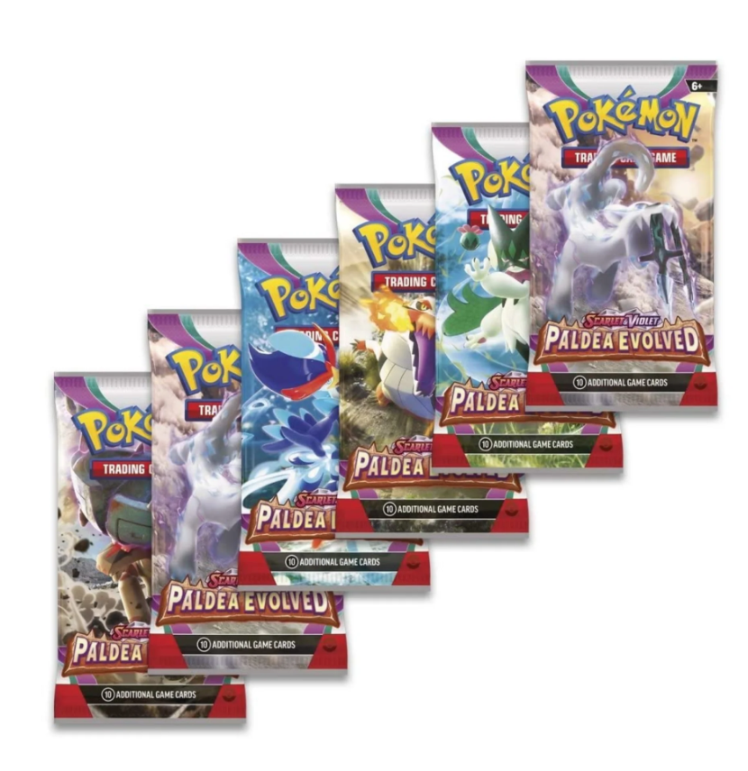 Pokemon TCG - Paldea Evolved Booster Pack  - Factory Sealed (Pack Art Varies)