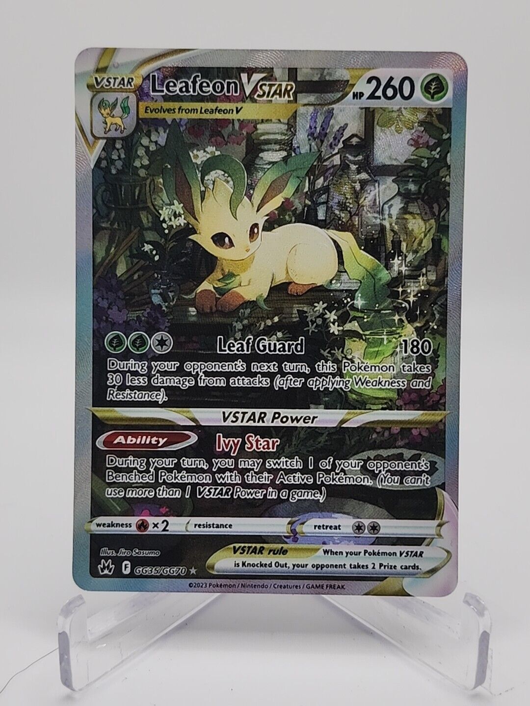 Leafeon VSTAR  GG35/159 Pokémon TCG Crown Zenith